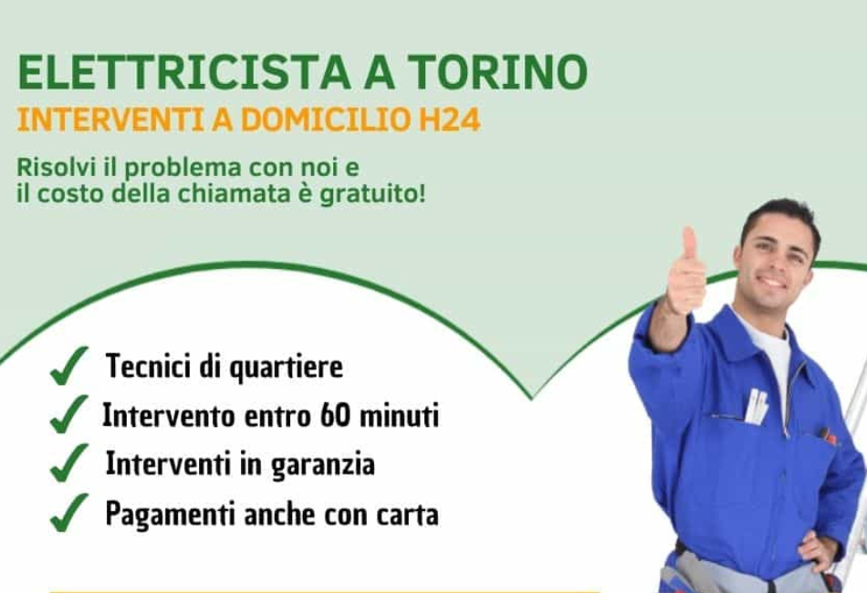 elettricista torino pronto intervento